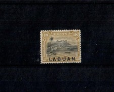 LABUAN - NORTH BORNEO 1894 18c