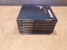 5 Pack Ampex Grand Master 1800 1/4 18cm Sealed Reel To Reel Tape ... 7" ... New