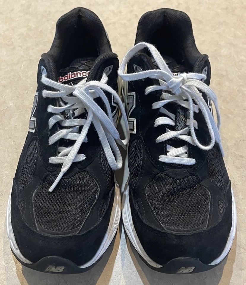 New Balance 990v3 Zapatos Para Mujer Talla 10 2A Negros Hechos en EE. UU. ENCAP Correr Gamuza Foto 2 de 4