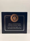 250th Anniversary U.S. Army American Eagle One Ounce Silver Proof Coin