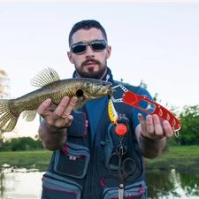 Multifunctional Fishing Pliers Combo Kit With Scissor Fish Gripper Zinger P SVLX