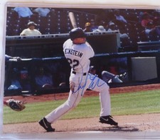 DAVID ECKSTEIN SAN DIEGO PADRES AUTOGRAPHED PHOTO - SIGNED AT PETCO PARK