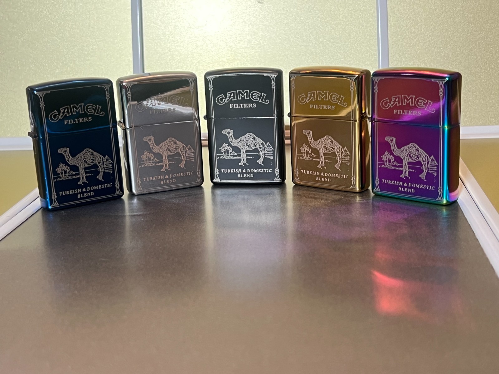 Classic Camel Lighter - Brand New (Set of 5) - Ships From USA