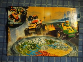 LEGO Racers 4594 Maverick Sprinter & Hot Arrow Instruction Manual Only