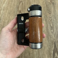 Pentax 6x7 Wood Wooden Hand Grip w/Accessory Shoe 67