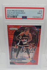 2024 Panini Prizm WNBA - Aaliyah Edwards #70 Red Pulsar Prizm /299 (RC)