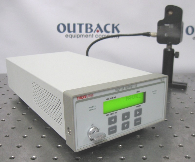 C203201 Thorlabs SH05 Laser Beam Optical Shutter w/ SC10 Shutter Controller