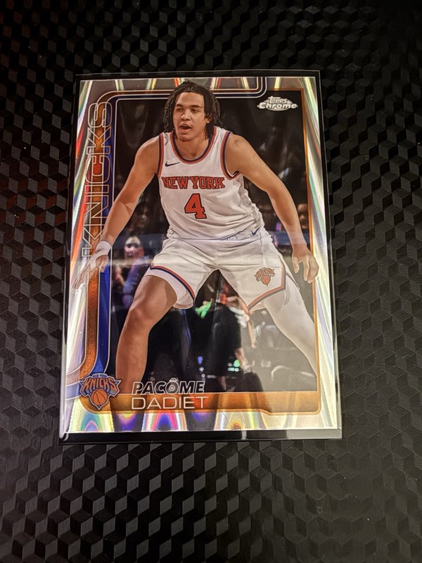 25-26 Topps Chrome RayWave Pacome Dadiet