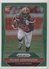 2015 Panini Prizm Rookies Green Prizm Duke Johnson #234 2r8