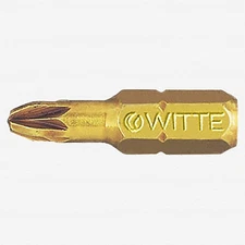 Witte Maxx Extra-hard Pozidriv Bit with Truncated Tip, #2 x 25mm