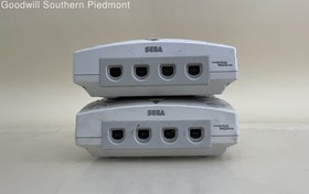 Lot of 2 Sega Dreamcast Video Game Consoles - For Parts or Repair