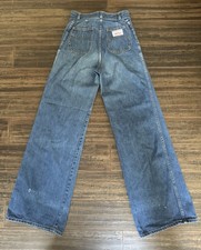 Vintage 1970  s Levi's Women's Wide Leg Bell Bottom Denim Jeans