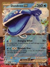 Dondozo Ex Holo Double Rare Destined rivals