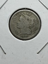 1865 Three Cent Nickel - As Shown! (3171)