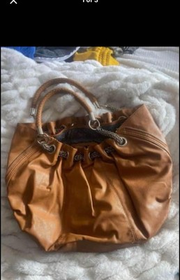 Olivia and Joy Hobo Shoulder Bag Faux Leather med/large Zip closure Used once