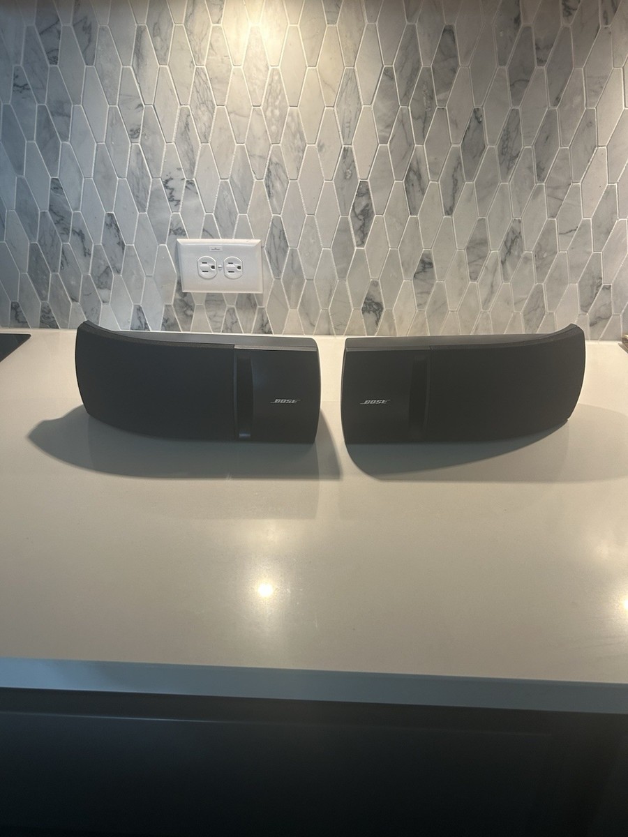 Bose 161 Left & Right Speakers Surround Sound Wall Or Bookshelf