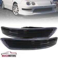 Black Bumper Lights Fits 1998-2001 Acura Integra Parking Signal Lamps Leftright Black Bumper Lights Fits 1998-2001 Acura Integra Parking Signal Lamps Leftright