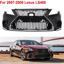 Front Bumper Kit Fit For 2007-2009 Lexus LS460 to 18+ LS F-Sport Conversion