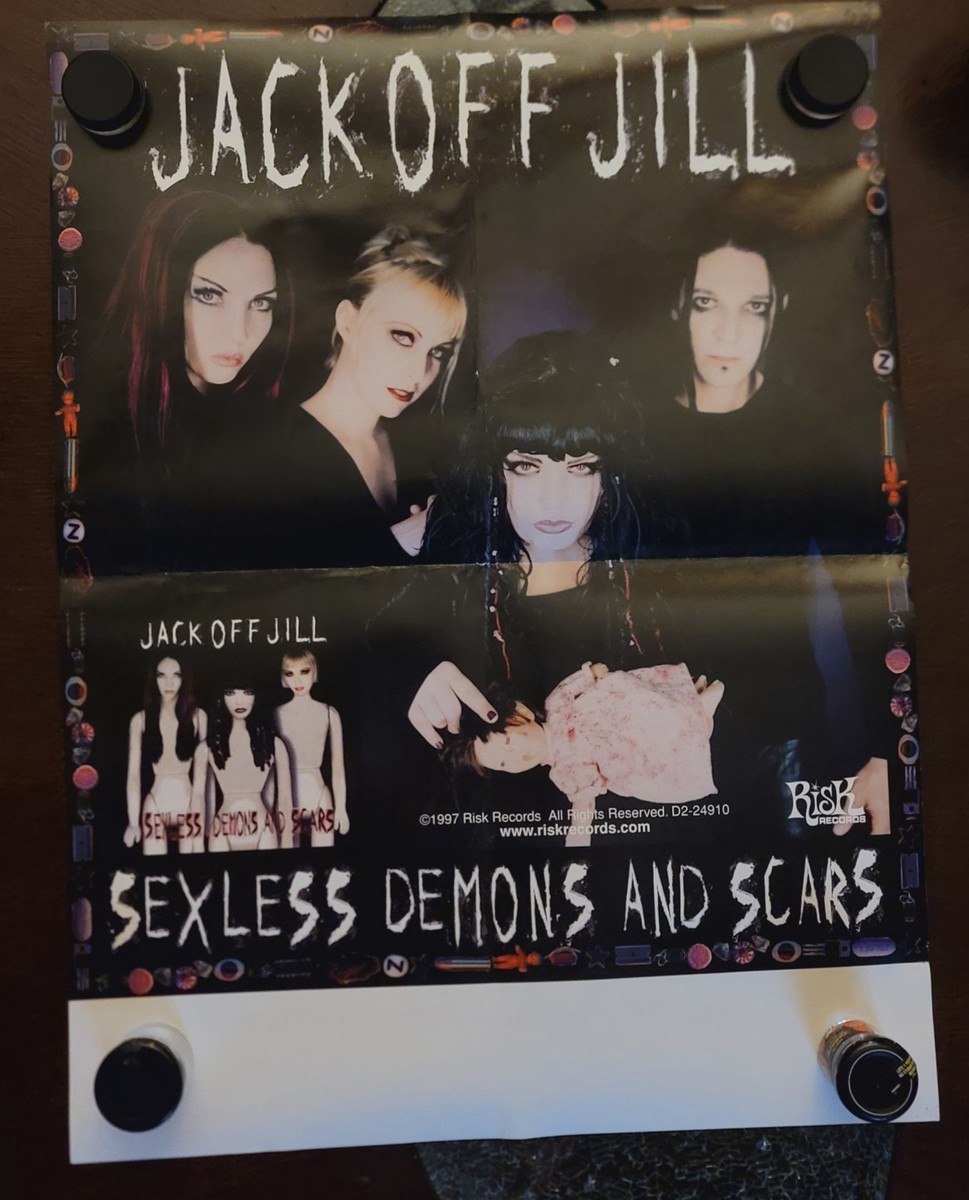 Vintage Jack Off Jill Sexless Demons And Scars Promo Poster | eBay