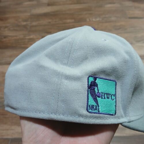 Miami Heat Mütze Kappe nicht verstellbar 7 5/8 grau New Era 59FIFTY Hardwood Classics NBA - Bild 3 von 10