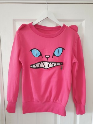 pink cat jumper