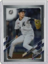 Roki Sasaki 2021 Topps Chrome NPB Nippon Pro Baseball Los Angeles Dodgers