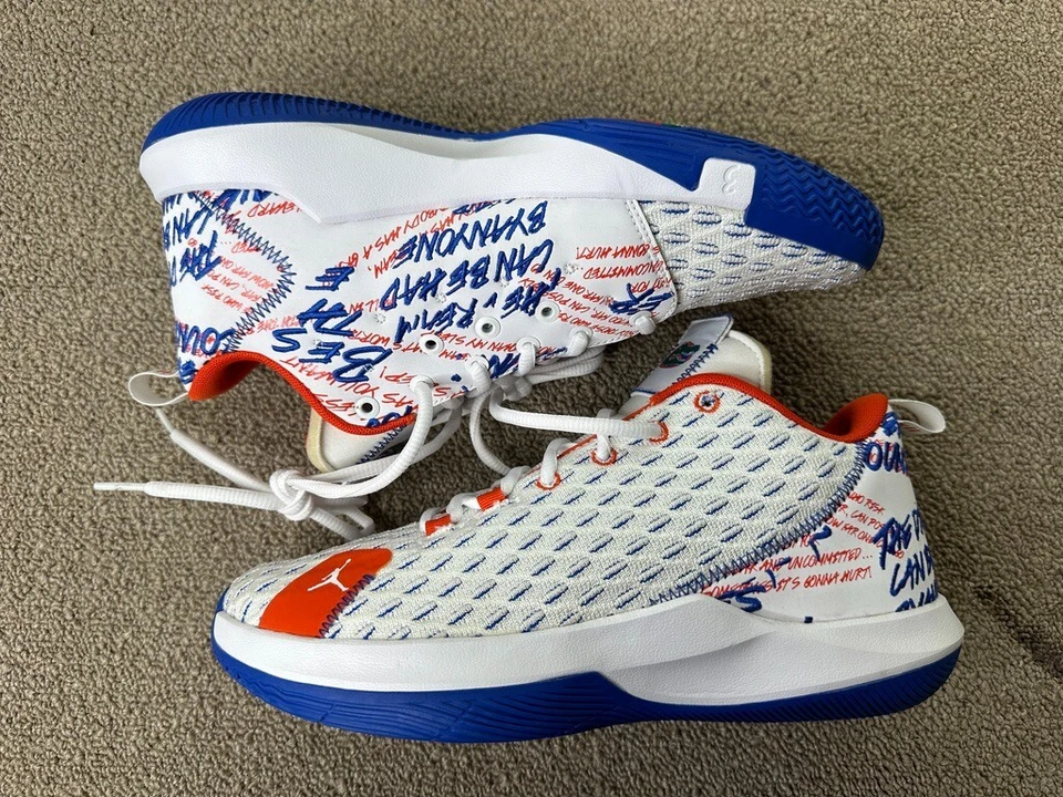 Florida Gators Air Jordan CP3 XII PE Equipo Emitido Talla 8 Promo Zapatos Tenis Foto 2 de 4