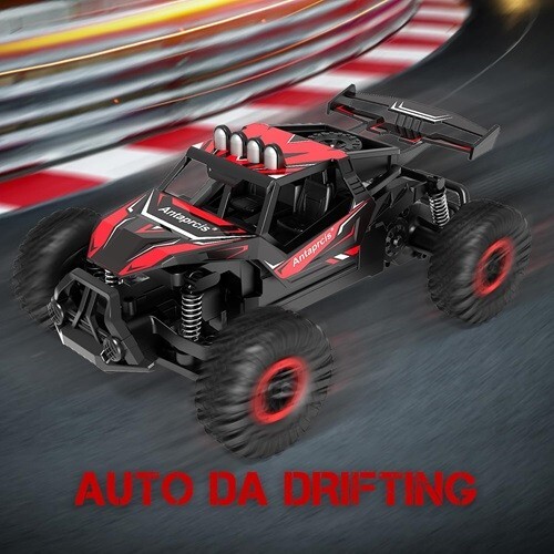 Auto Telecomandata, 50 Minuti Di Gioco RC Camion Deriva Veloce Con 2 Batterie, R - Foto 2 di 7