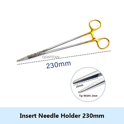 Insert Stainless Steel Multifunctional Needle Holder Surgical Tools Instruments - Picture 18 of 18
