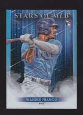 WANDER FRANCO 2022 TOPPS STARS OF MLB #SMLB-20 TAMPA BAY RAYS