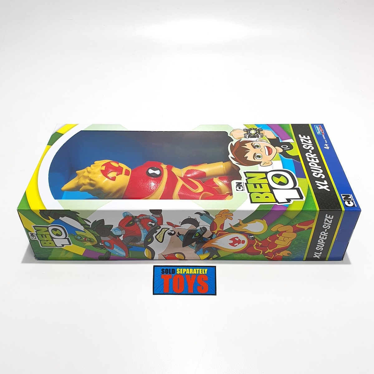 Ben 10 HEATBLAST XL SUPER SIZE figure Playmates Cartoon