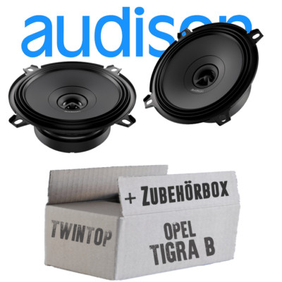 Audison Lautsprecher für Opel Tigra B Twin Top 13cm 2-Wege Koax Boxen Einbauset