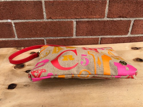 Jonathan Adler women jute pink/red/orange shoulder small bag - Picture 5 of 9
