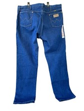 NOS Wrangler Jeans Mens 42x32 Blue Denim Cowboy Cut 100 Cotton MADE IN USA