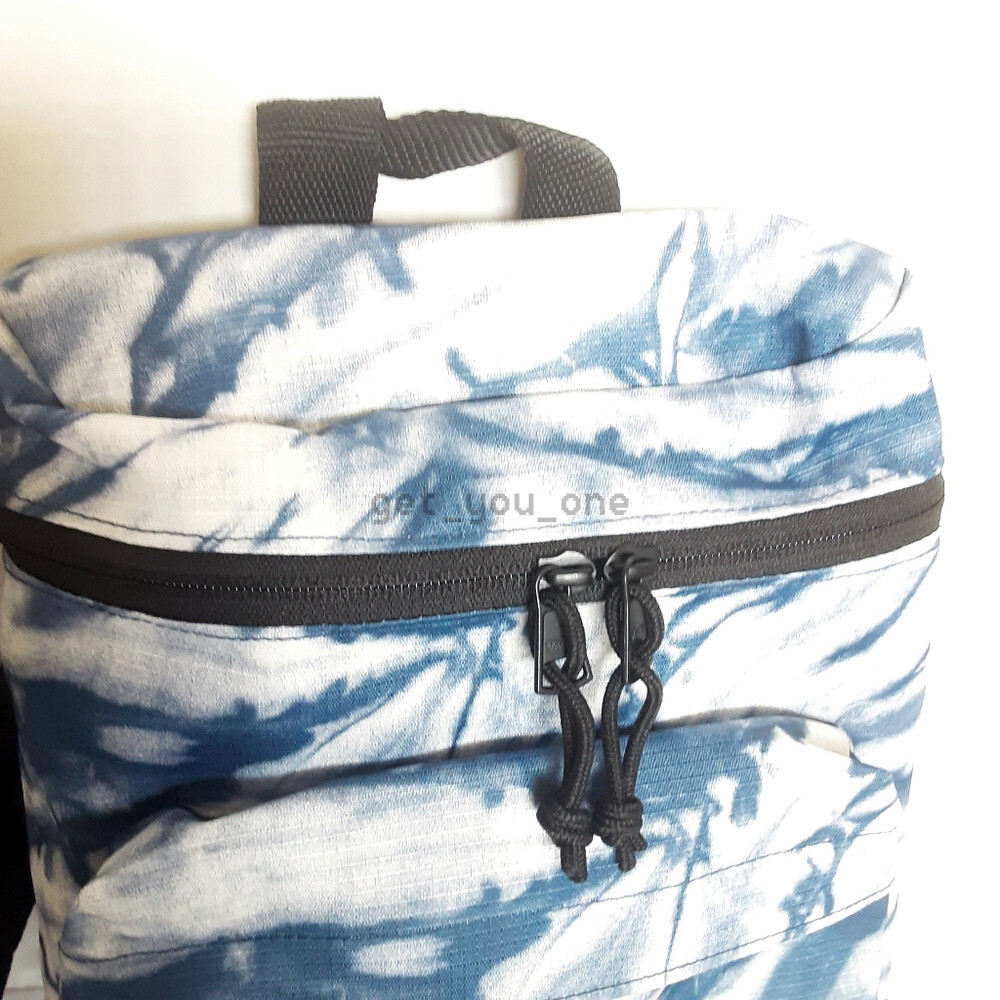 NWT Vans Gripper Mini Backpack Small Bag Navy White Tie Dye Wash