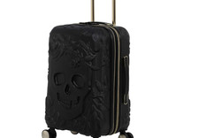 it luggage skulls embossed hardside