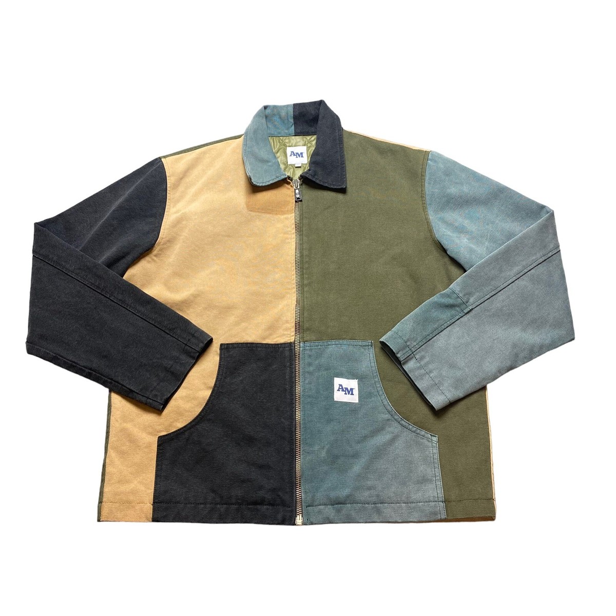 Carhartt ビンテージmade in USA コートジャケットmosカラー 80s USA製 Carhartt カーハート ミシガン チョアコート XL-TALL