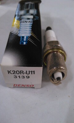 DENSO 3139, K20R-U11, U-GROOVE RESISTOR PLUGS, LOT OF 4
