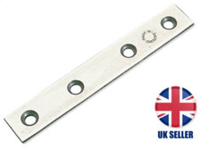 Mending Plates Flat Repair Fixing Joining Brackets Zinc Plated 100x15x2mm