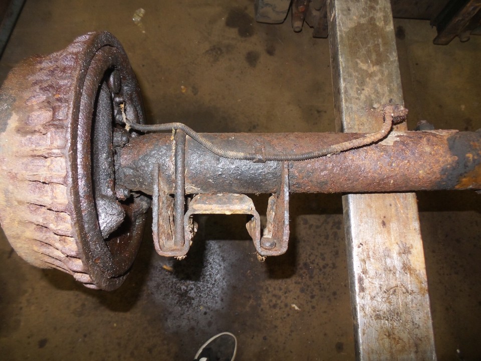 70-81 FIREBIRD CAMARO ORIGINAL 2.56 GEAR NON POSI OPEN REAR END AXLE 10 ...