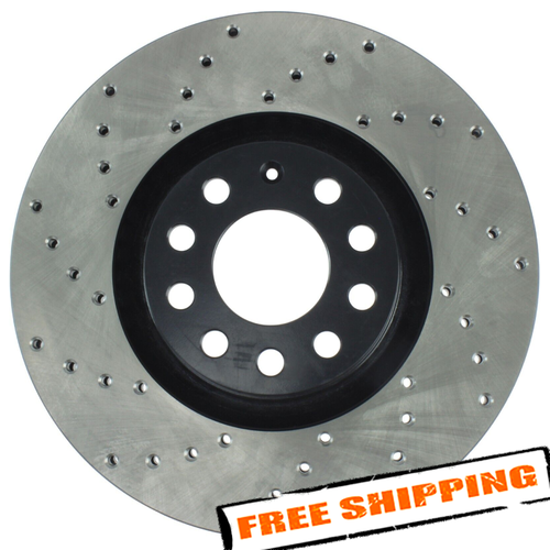 StopTech 00-06 Audi TT Left Front Drilled Rotor