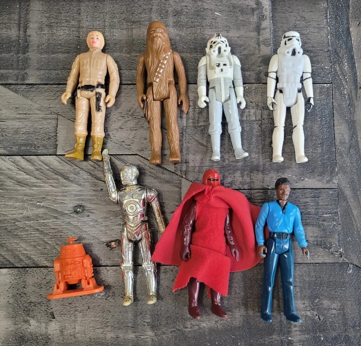 Vintage Star Wars Figures Lot Of 7 Original Kenner 1977 1983 eBay
