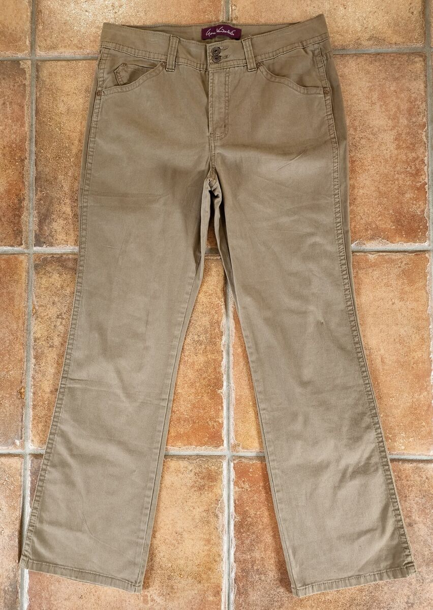 NWOT Women's Gloria Vanderbilt Brown Brushed Cotton Jeans NWOT Women's Gloria Vanderbilt Brown Brushed Cotton Jeans