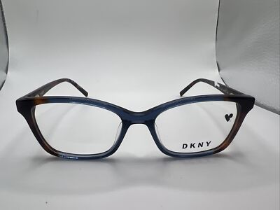 DKNY DK5034 240 53/17-135 blue brown womens eyeglass frames 287