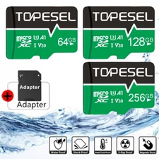 TOPESEL Micro SD Card 64GB 128GB 256GB Class 10 SDXC SDHC Memory Card Wholesale