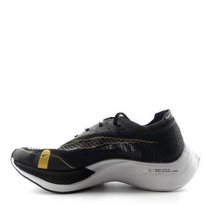 Nike ZoomX Vaporfly Next% 2 Black Gold White Running CU4111 001