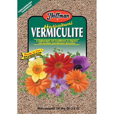 Hoffman Soils and Ammendments Horticultural Vermiculite, 18 Quarts (Pack of 5)