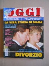 OGGI 26 1992 Lady Diana Alba Parietti Capirossi Mastroianni Ross Perot [C53]