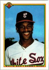 1990 Bowman  Sammy Sosa Card #312 Chicago White Sox
