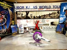 Libor Karas CODA MAGIC CRANK SET and CUSTOM BASH RING  CANNONDALE  only 3 MADE !